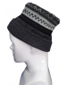 Unisex Purewool Jacquard stripes design Cap